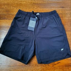 Fabletics Medium Black 7" Lined the One Shorts New w tags